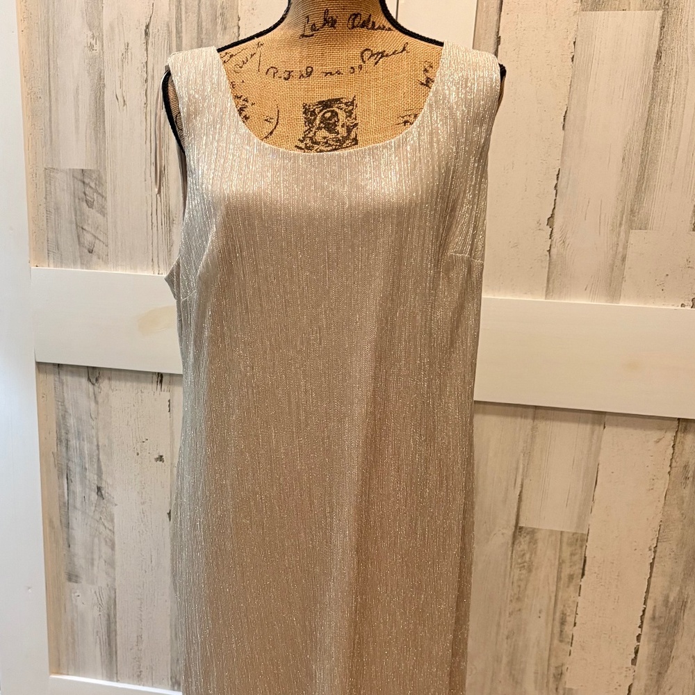 R & M RICHARDS WOMAN 16W DRESS - SHIFT STYLE.